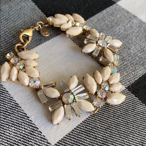 J.Crew Statement Bracelet Rhinestone Crystal